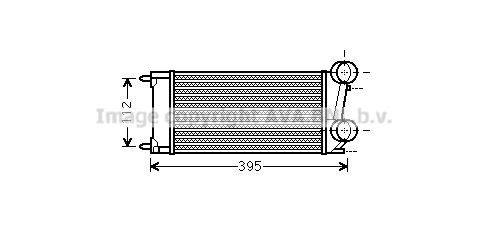 AVA QUALITY COOLING Kompressoriõhu radiaator PE4343